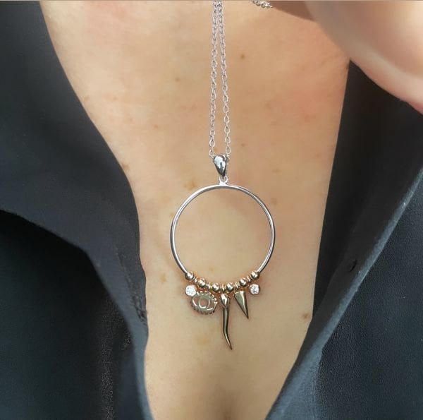 KIZILDERİLİ TILSIMI TASARIM KOLYE