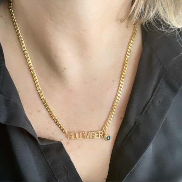 İSİM KUYUMCU GOURMET KOLYE