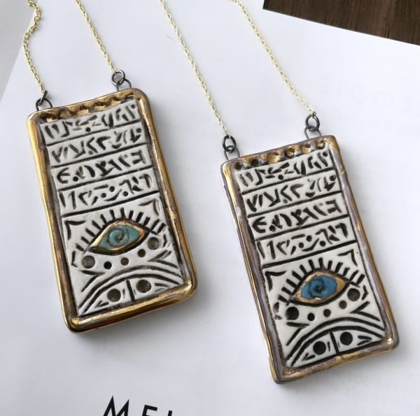 MUSKA DETAY HİTİT KOLYE