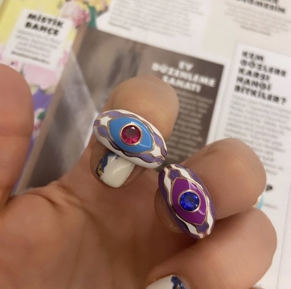 MİNELİ GÖZ SARE YÜZÜK