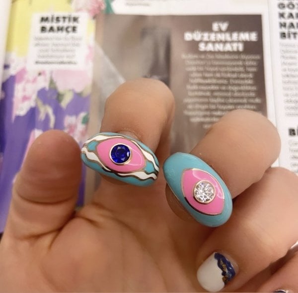 MİNELİ GÖZ SARE YÜZÜK