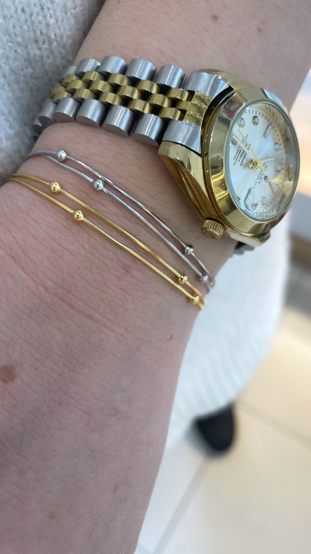 ÇİFT ZİNCİRLİ DORİKA BİLEKLİK