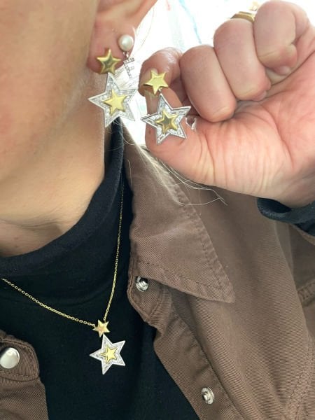 GÖZALICI YILDIZ KOLYE