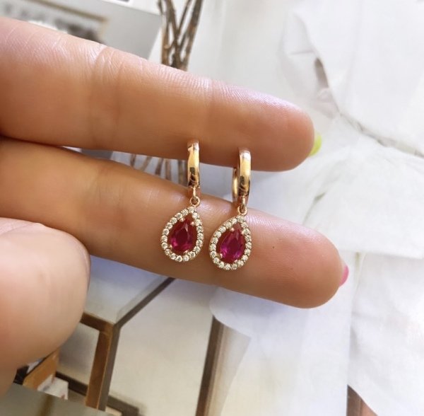 PEMBE KUVARS DAMLA KÜPE