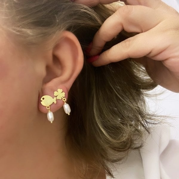 MİNİĞİM BAROK İNCİ KÜPE