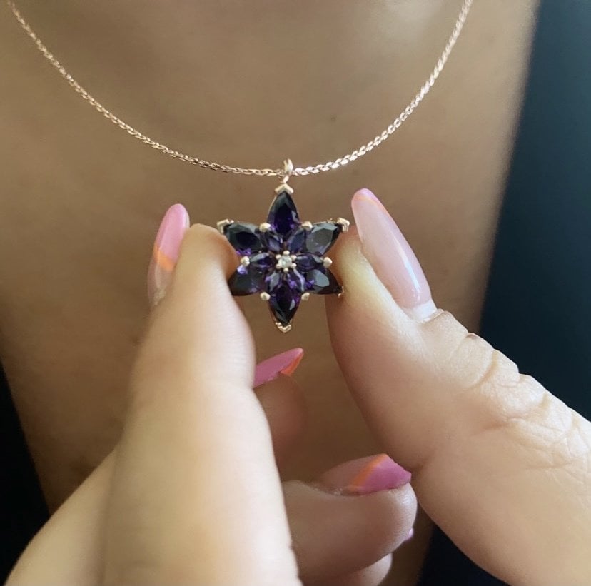 LOTUS ÇİÇEĞİ KOLYE