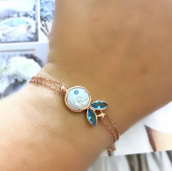 BAROK BEYAZ BALIK BİLEKLİK