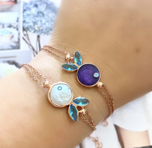 BAROK BEYAZ BALIK BİLEKLİK