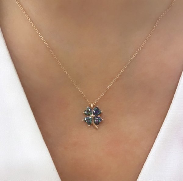 MİSTİK TOPAZ KOLYE KÜPE TAKIM
