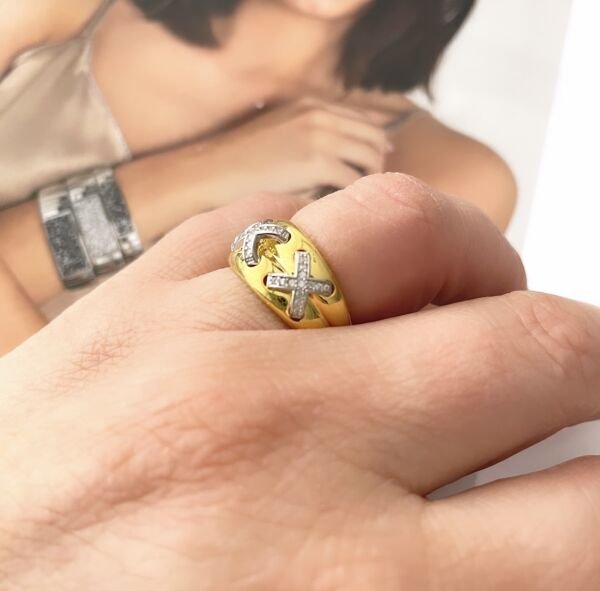 ÇAPRAZ BAGET YÜZÜK