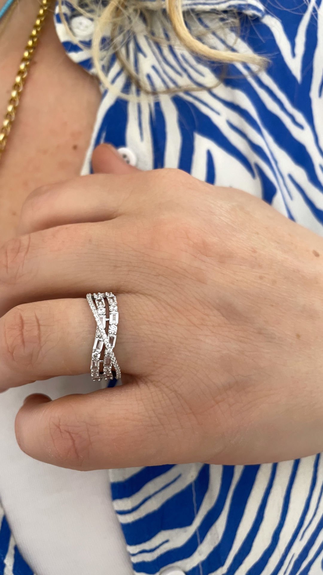 İNCE MOZANİT YÜZÜK