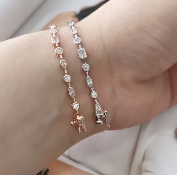 GEOMETRİK SUYOLU BİLEKLİK