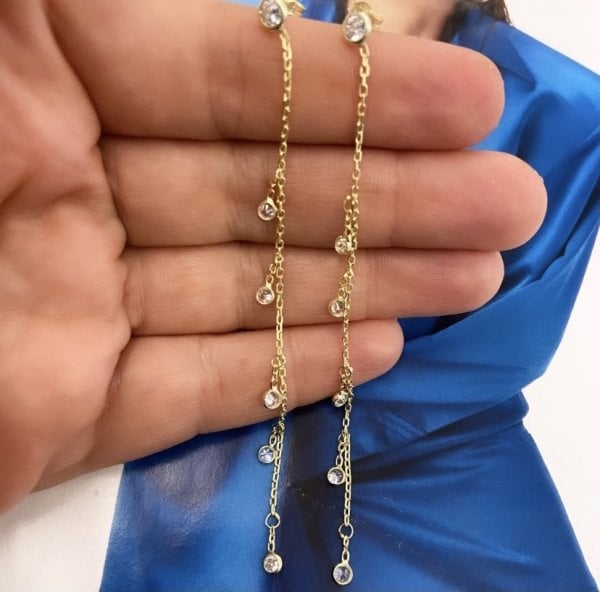 BAGET ZİNCİR KÜPE