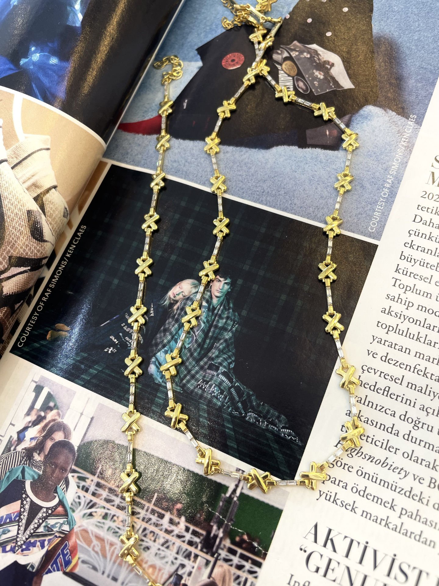 İTHAL ÇAPRAZ KOLYE