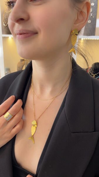 EL YAPIMI BALIK KOLYE