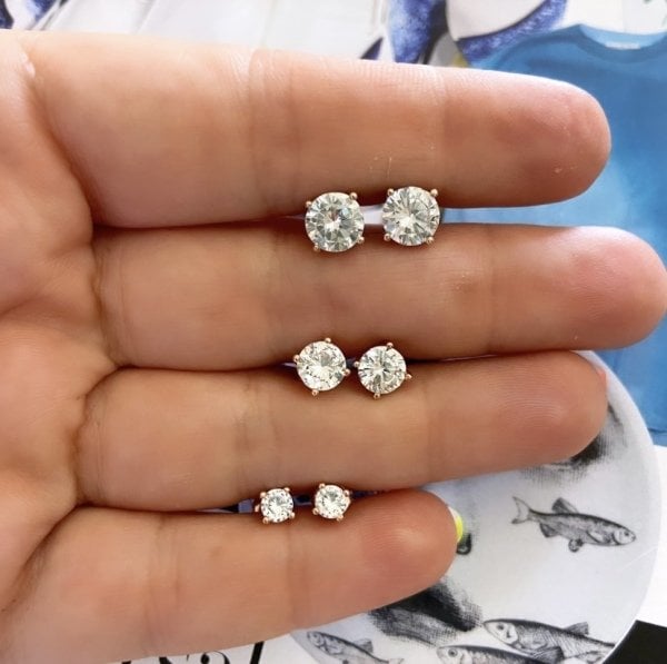 BAGET TEK TAŞ KÜPE 5 MM