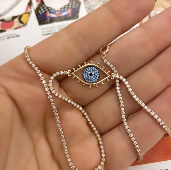 BAGET GÖZ CHOKER