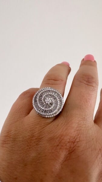 GİRDAP MOZANİT YÜZÜK