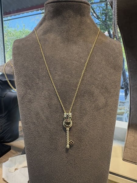 ASLANLI KİLİT İTHAL KOLYE