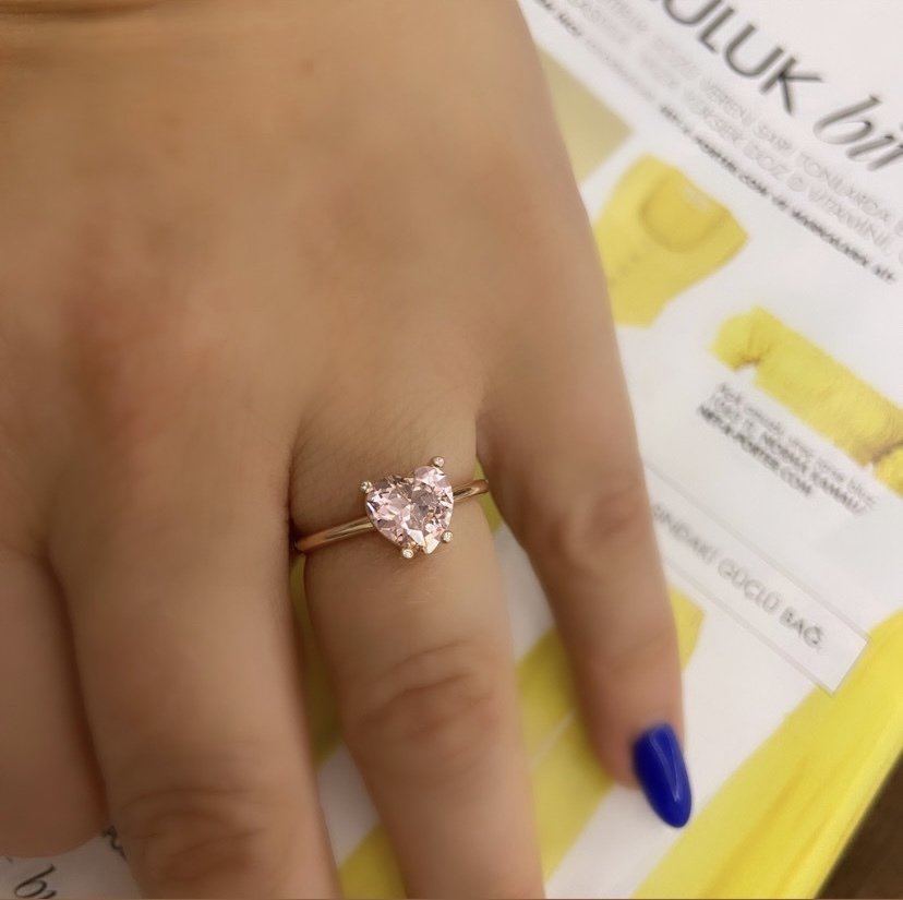 PİNK HEARTS YÜZÜK