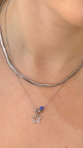 DORİKALI YILDIZ KOLYE