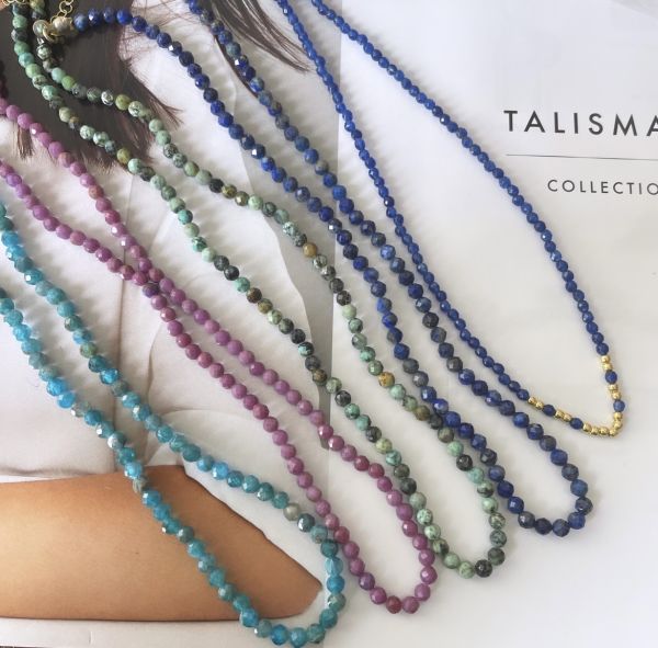 DOĞALTAŞ KIRMA KOLYE