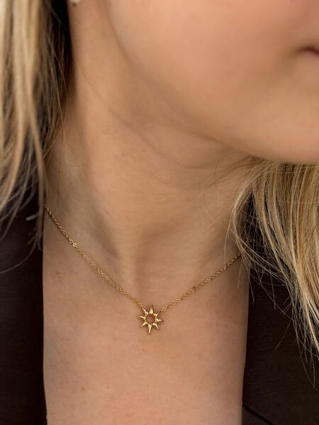 GÜNEŞ TASARIM KOLYE