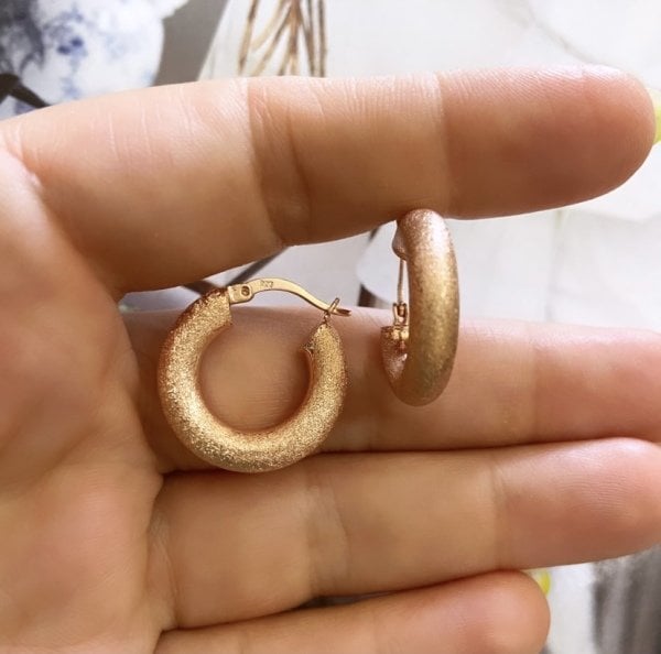 PIRILTILI HALKA KÜPE