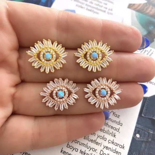 OCEAN OPAL GÖZ KÜPE