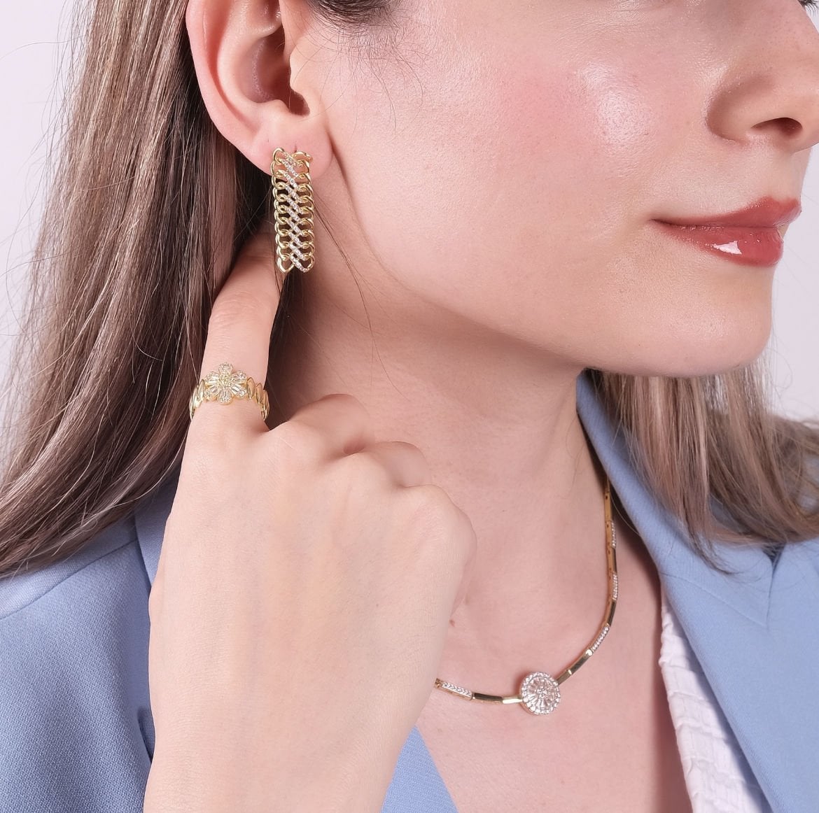 ZİNCİR BAGET KÜPE