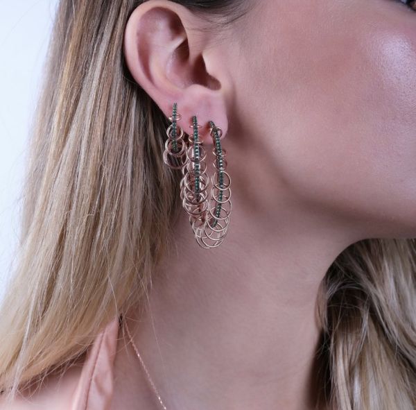 APM HALKA ZÜMRÜT DETAY İTHAL KÜPE