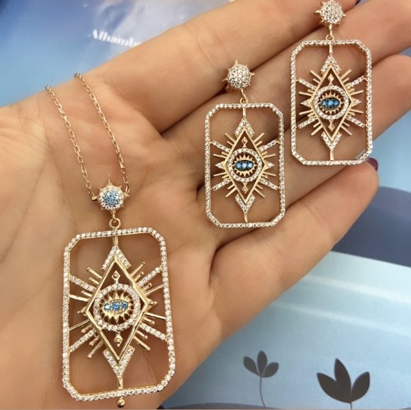 MİTOLOJİK BEREKET GÖZ KOLYE