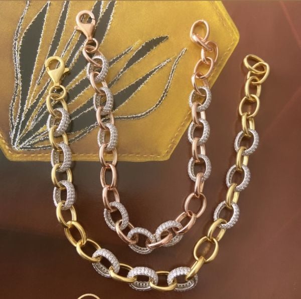 DOLGU ÇİFT RENK BİLEKLİK