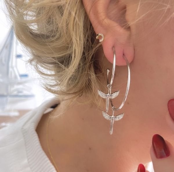 MİKAİL HALKA BÜYÜK BOY KÜPE