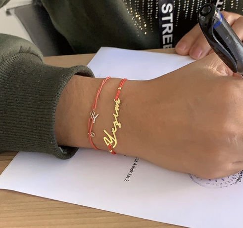 İMZA MODEL İSİM BİLEKLİK