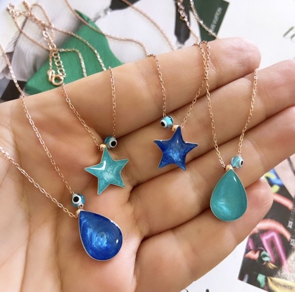 MİNELİ DUALI KOLYE