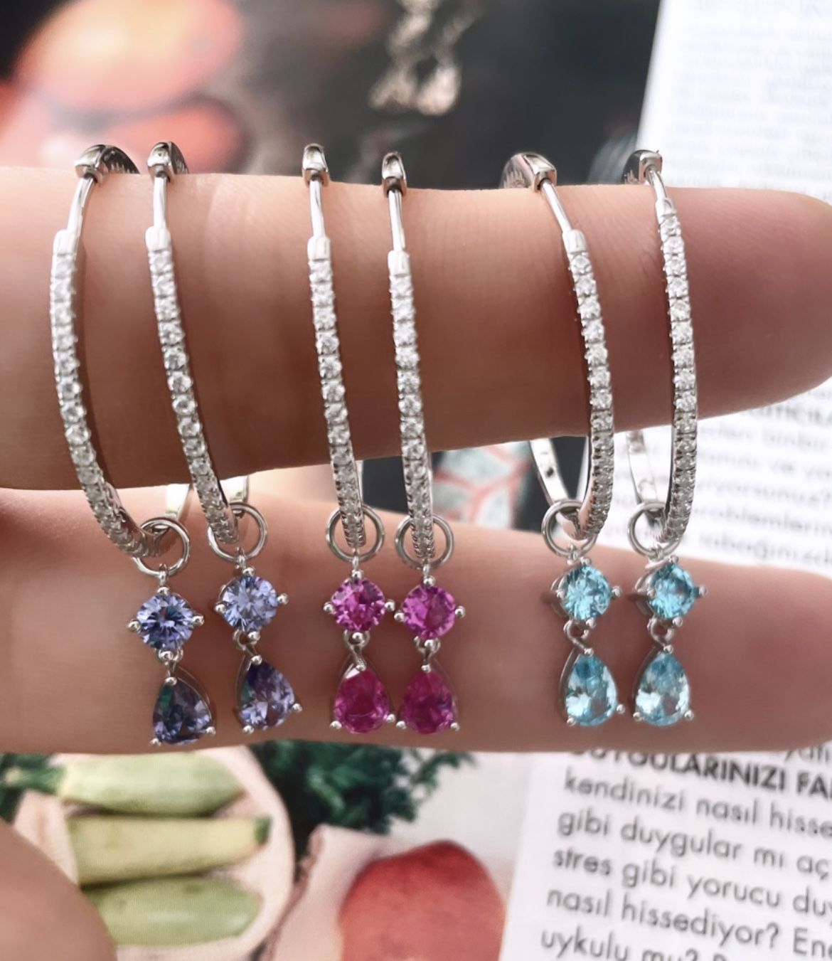 TAMTUR BAGET TASARIM HALKA KÜPE