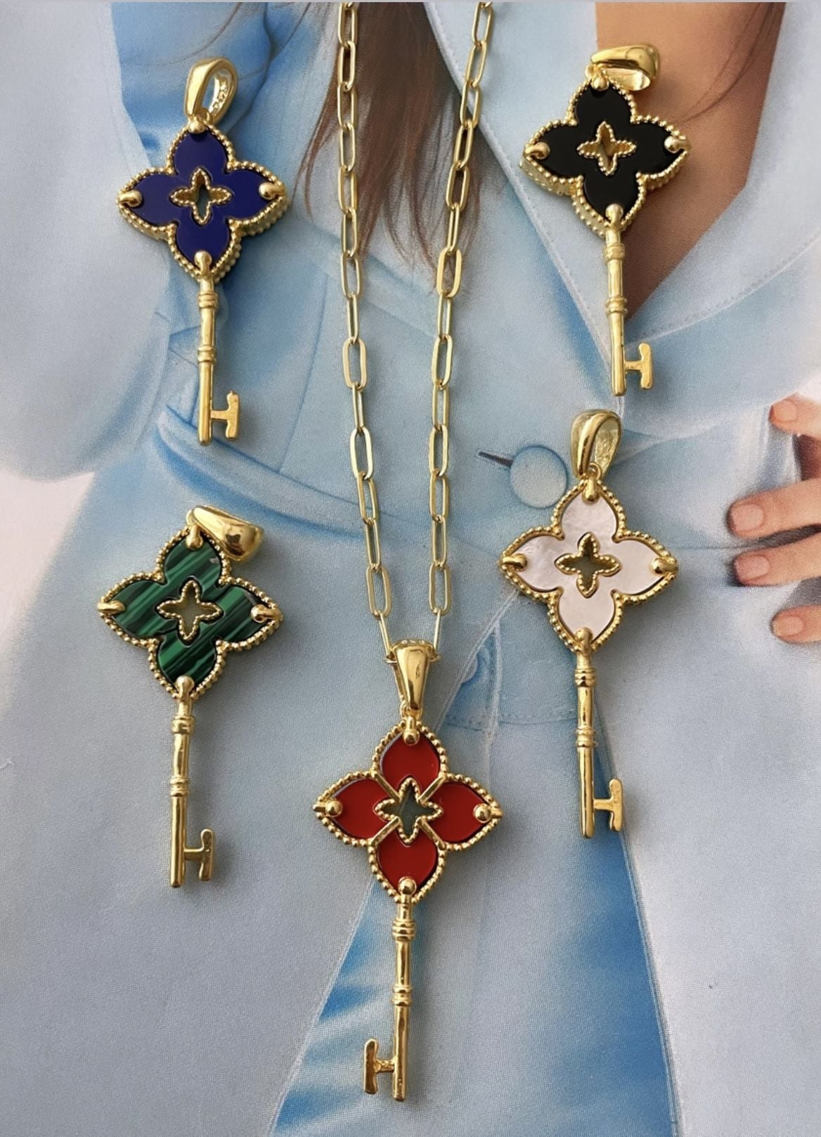 GAMZE TASARIM ANAHTAR KOLYE