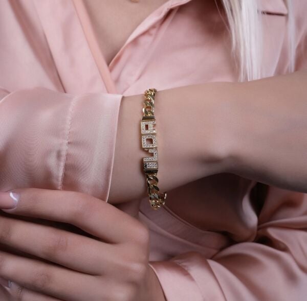 GOURMET TAŞLI İSİM BİLEKLİK