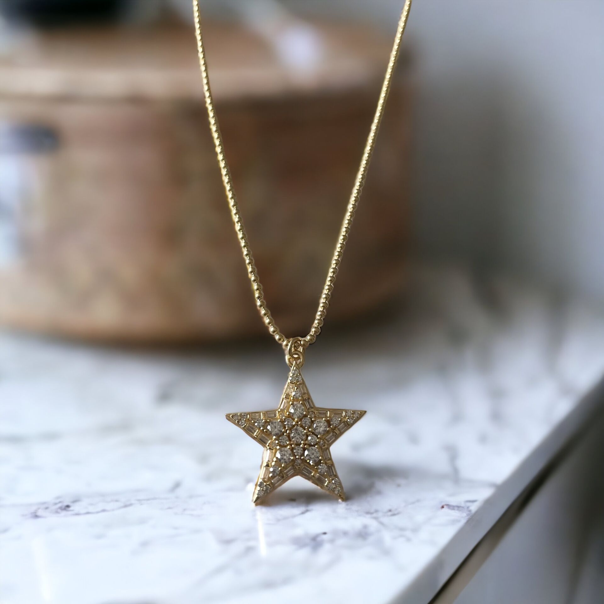 YILDIZIM BAGET KESİM KOLYE