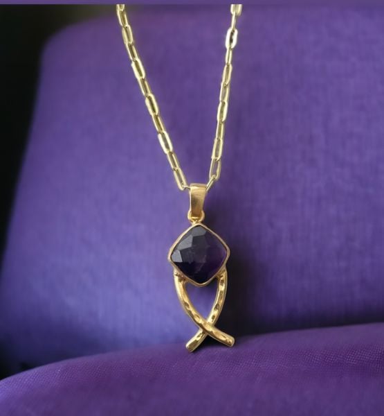 AMETİST MODEL KOLYE