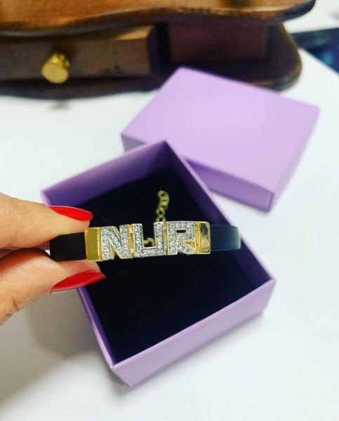 İSİM DERİ BİLEKLİK