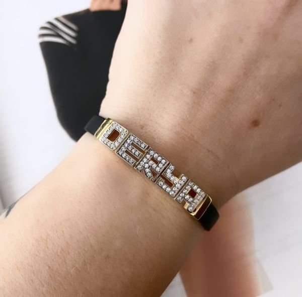 İSİM DERİ BİLEKLİK