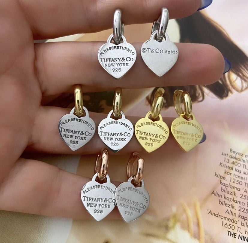 TİFFANY İTHAL HALKA KÜPE