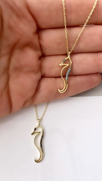 HAYALET DENİZ ATI KOLYE