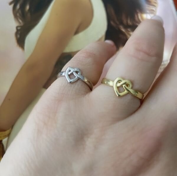 DÜĞÜM KALP YÜZÜK