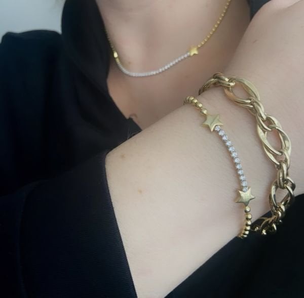 TOP ZİNCİRLİ YILDIZIM BİLEKLİK