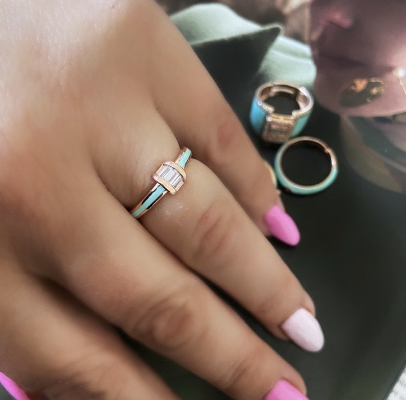 MİNELİ BAGET RAİN YÜZÜK