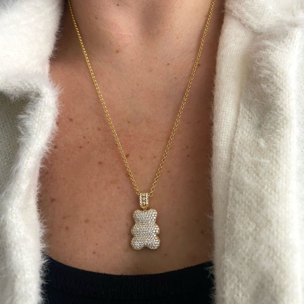 SWEET BEAR BAGET KOLYE