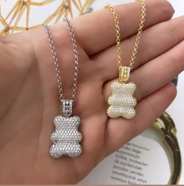 SWEET BEAR BAGET KOLYE